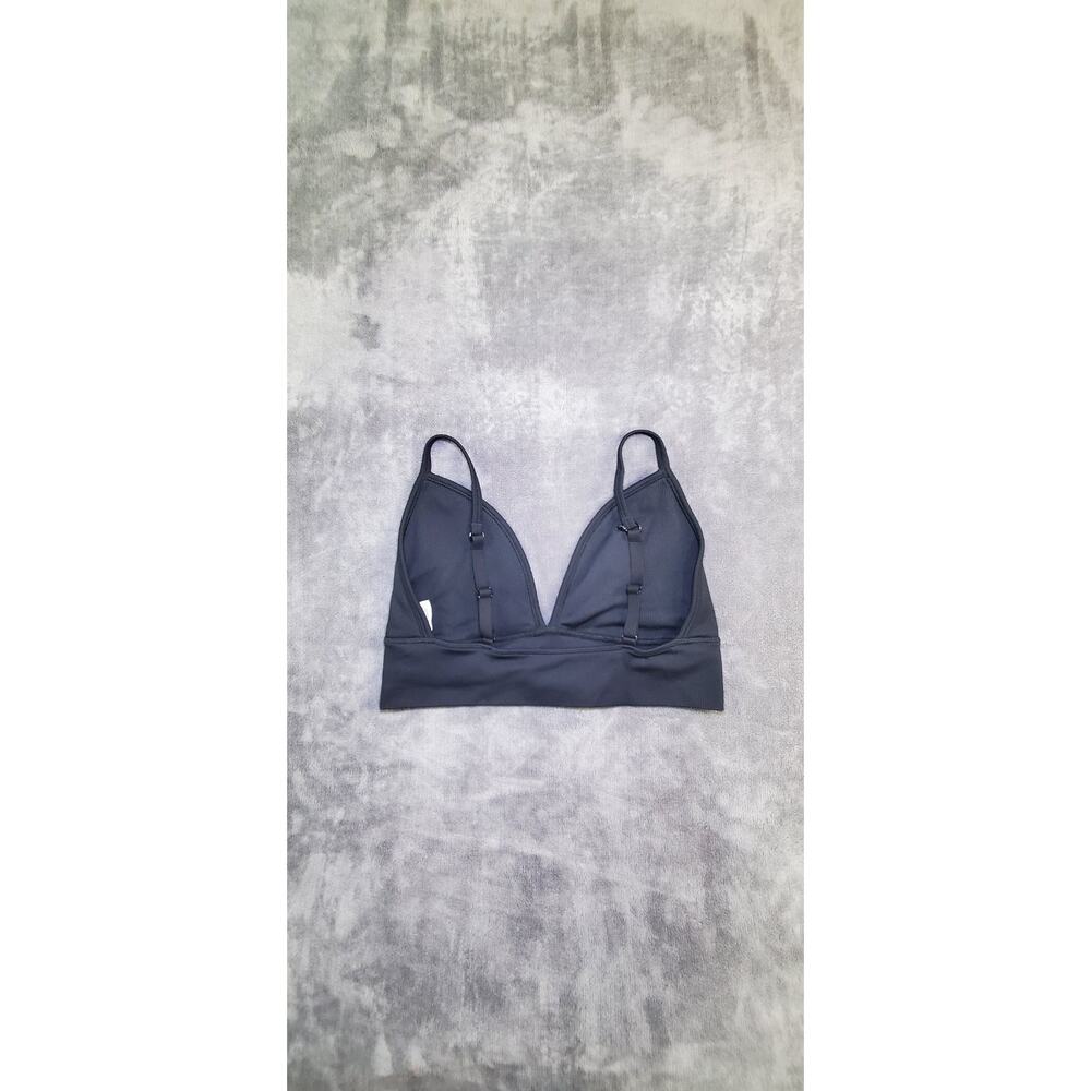 Athleta‎ Aurora Triangle Bra Size M Women's Black Activewear Gym Hiking Yoga C31 - Picture 7 of 8